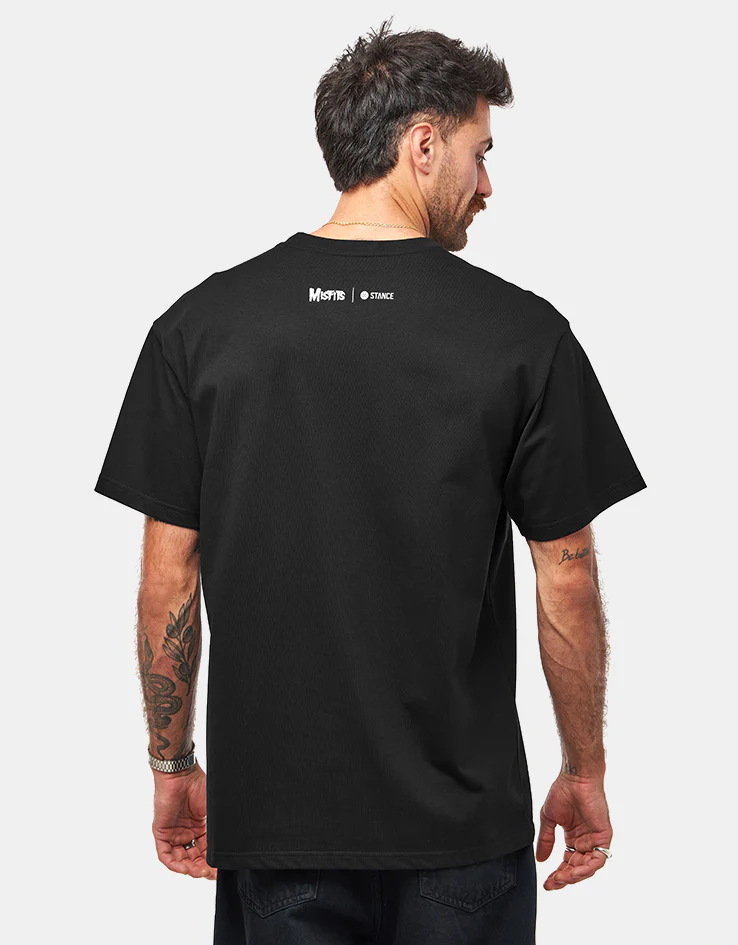 Stance x Misfits T-Shirt - Black - Image 2