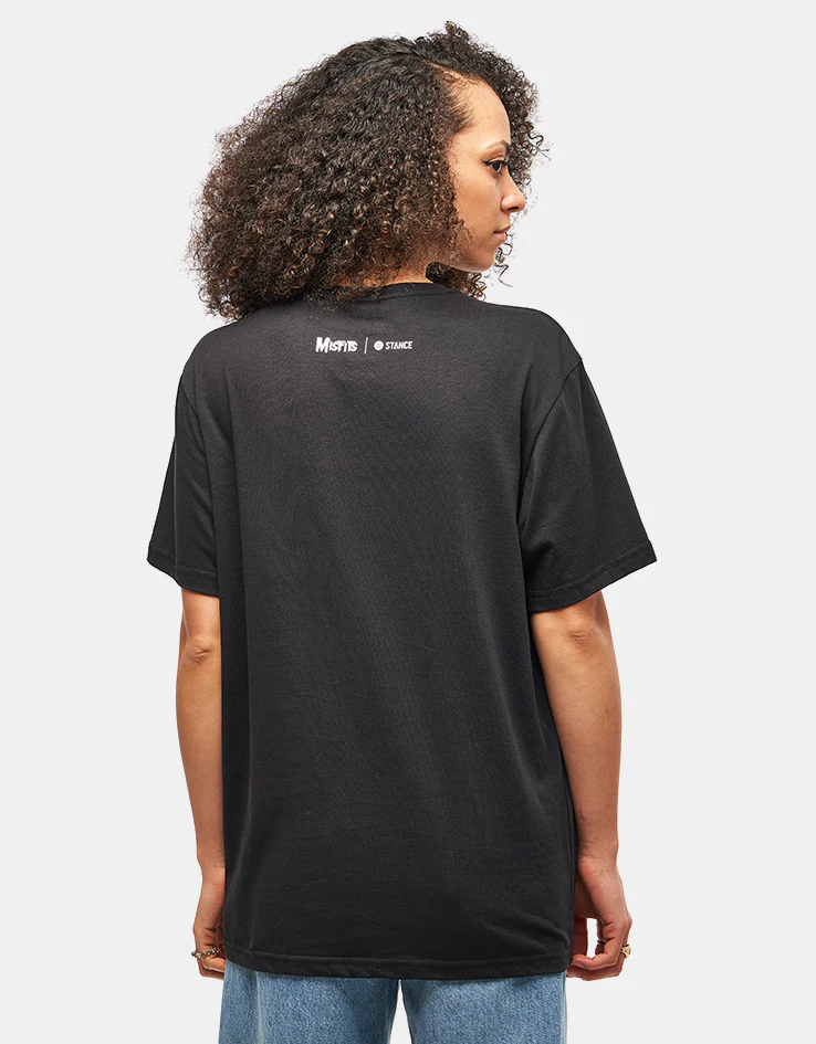 Stance x Misfits T-Shirt - Black - Image 4
