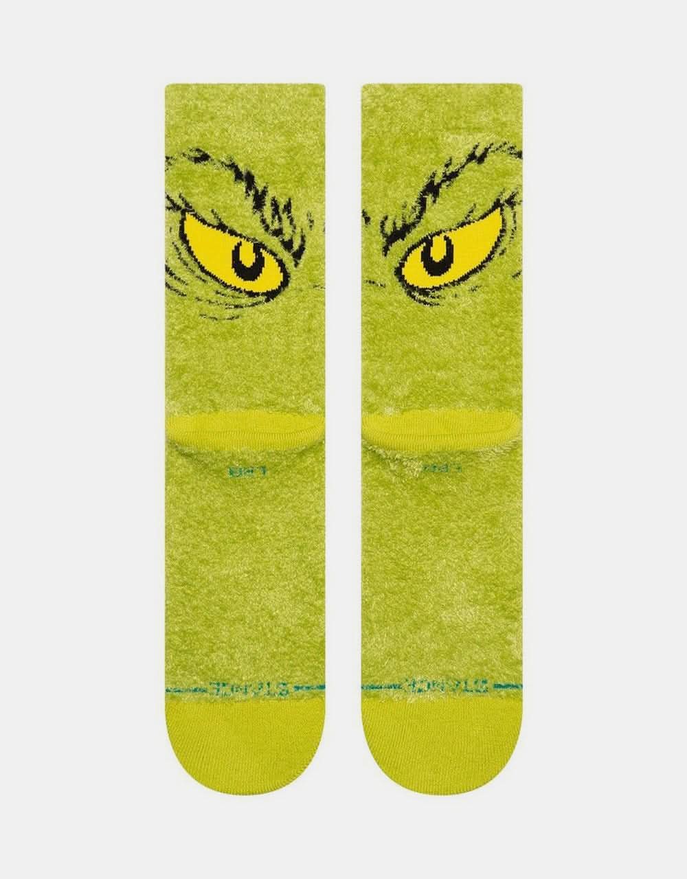 Stance x The Grinch Da Da Dagrinch Crew Socks  - Green - Image 3
