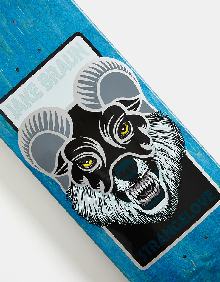 StrangeLove Braun Icelandic Sheep Wolf Skateboard Deck - 8.3" - Image 3