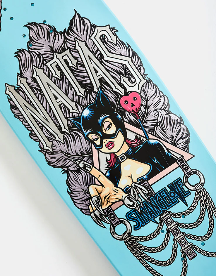 StrangeLove Natas Catwoman Guest Skateboard Deck - 10" - Image 3