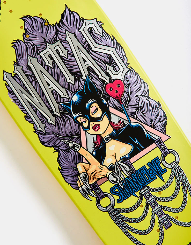 StrangeLove Natas Catwoman Guest Skateboard Deck - 10" - Image 3