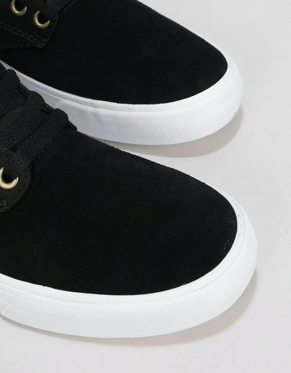Supra Chino Skate Shoes - Black/White/White - Image 4