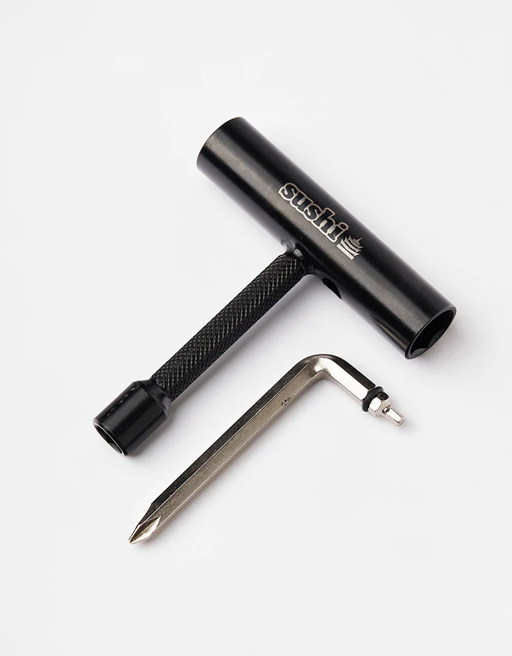 Sushi Metal T Skateboard Tool - Black - Image 2