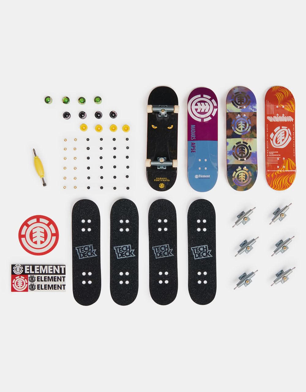 Tech Deck Fingerboard Ultra DLX (4 Pack) - Element - Image 2
