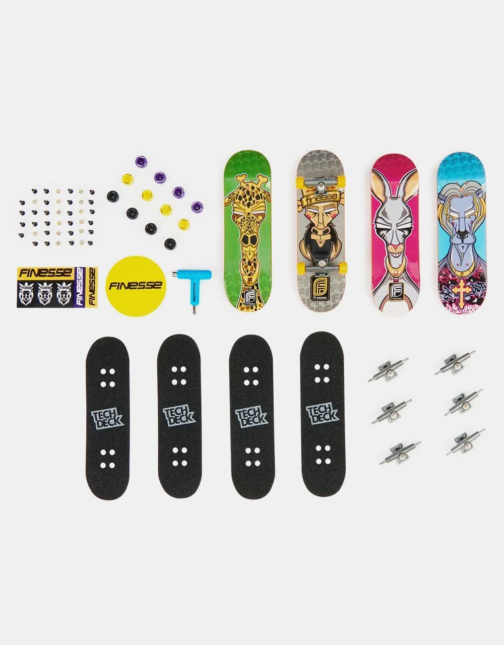 Tech Deck Fingerboard Ultra DLX (4 Pack) - Finesse - Image 2