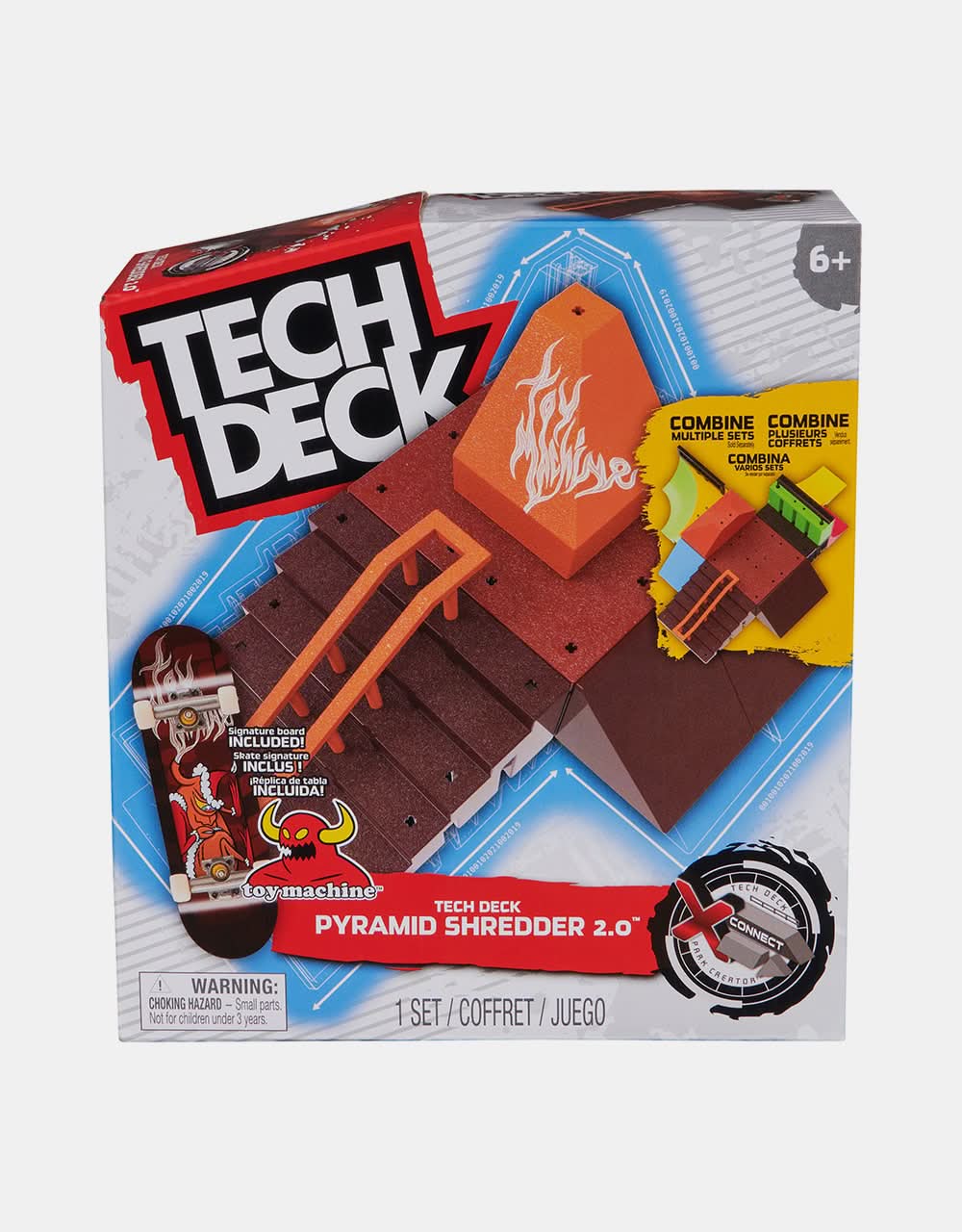 Tech Deck Fingerboard X-Connect Park Starter Kit - Pyramid Shredder 2.0 - Image 2