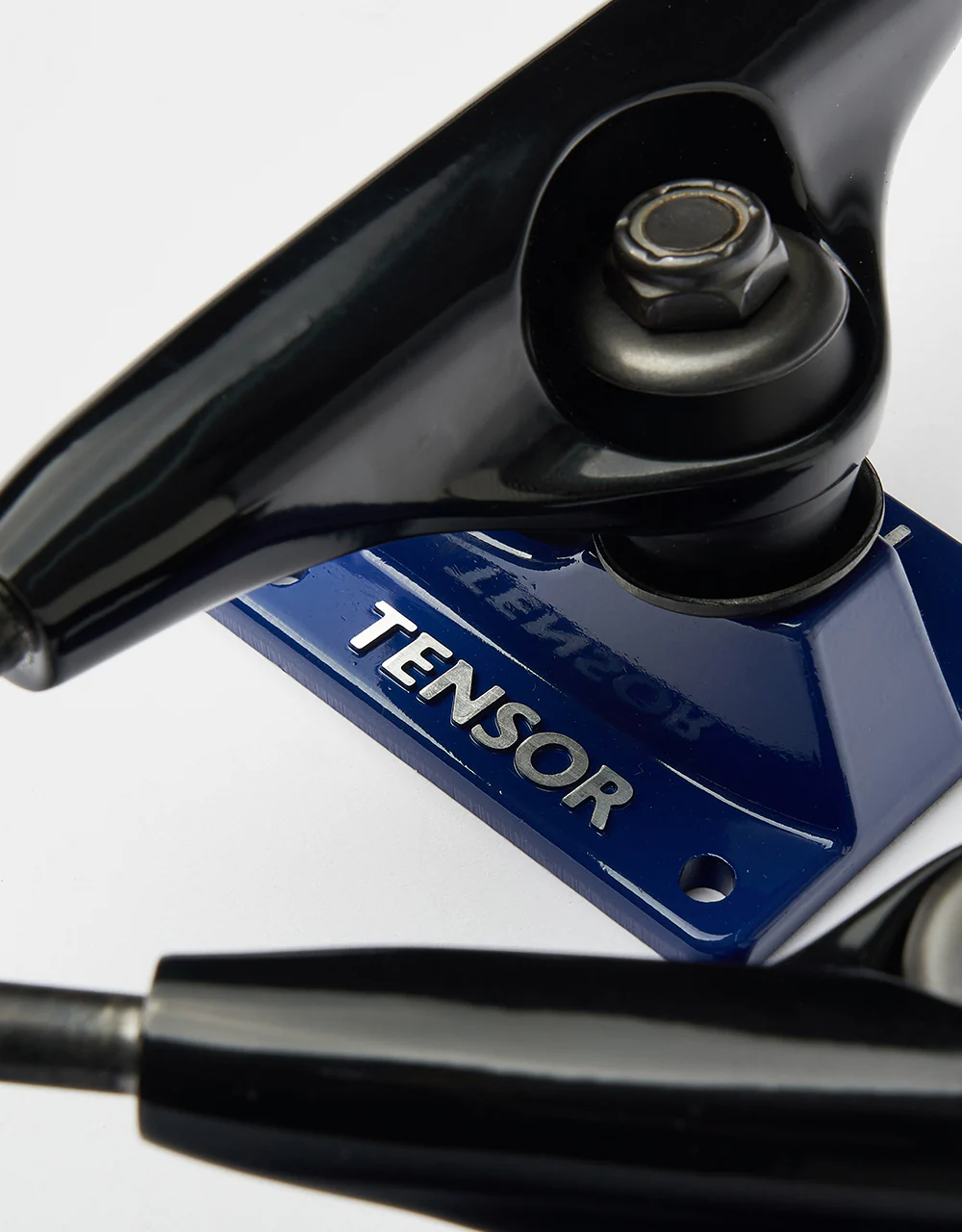 Tensor Alloys 5.25 Skateboard Trucks - Black/Navy (Pair) - Image 4