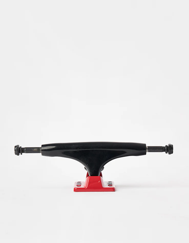 Tensor Alloys 5.25 Skateboard Trucks - Black/Red (Pair)