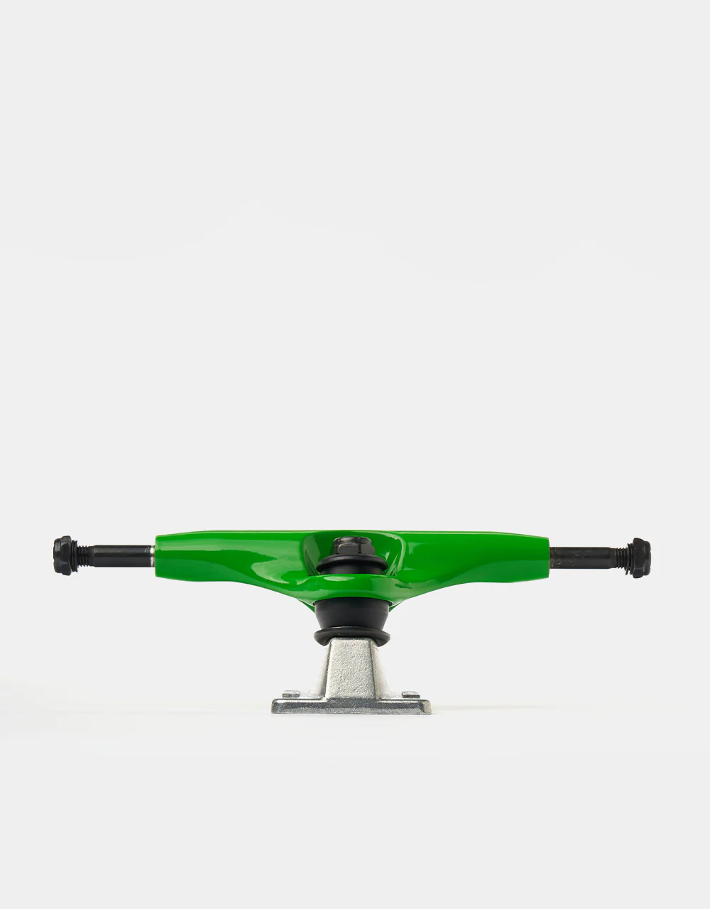 Tensor Alloys 5.25 Skateboard Trucks - Green/Raw (Pair) - Image 2