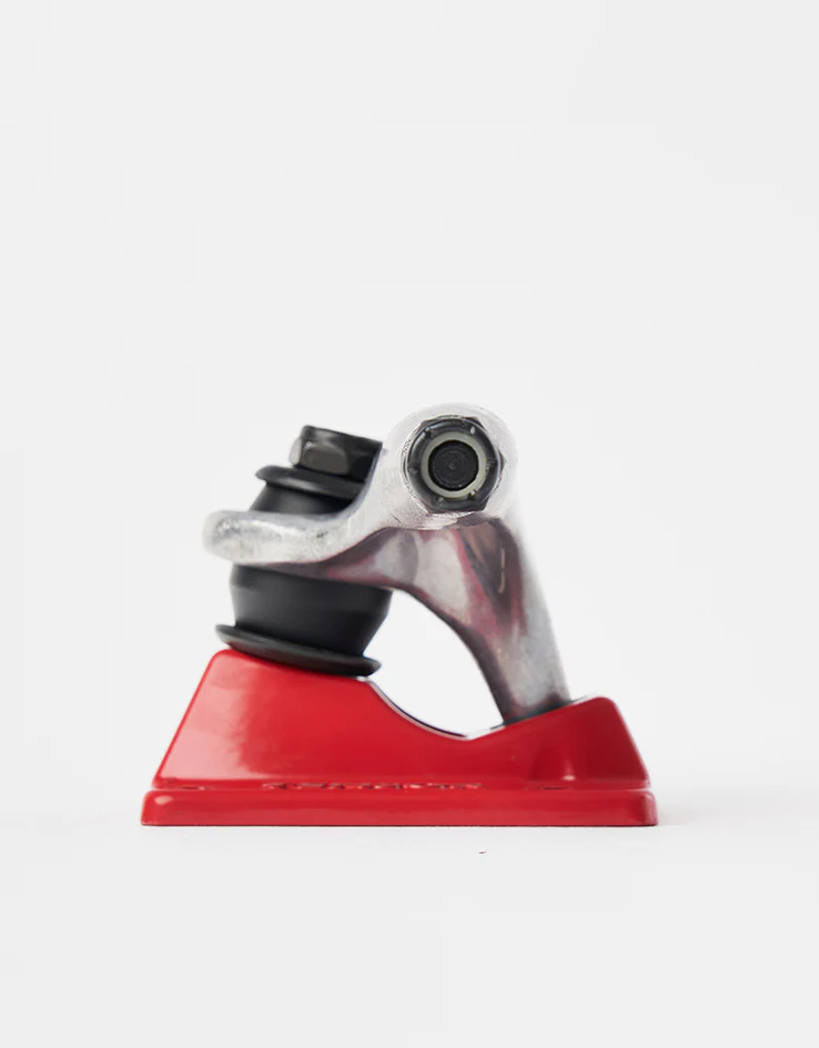 Tensor Alloys 5.25 Team Trucks - Raw/Red (Pair) - Image 3