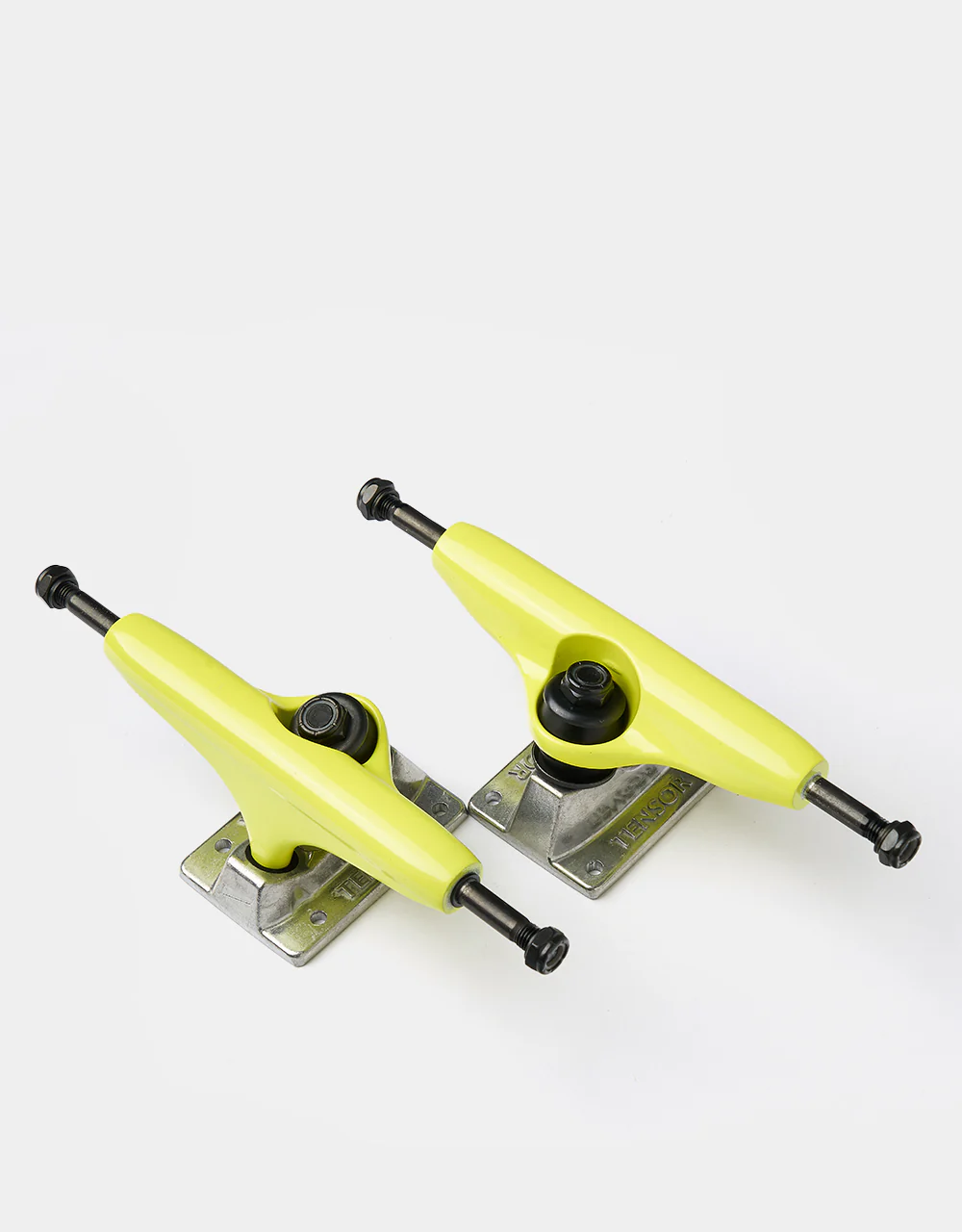 Tensor Alloys 5.5 Skateboard Trucks - Safety Yellow/Raw (Pair) - Image 3