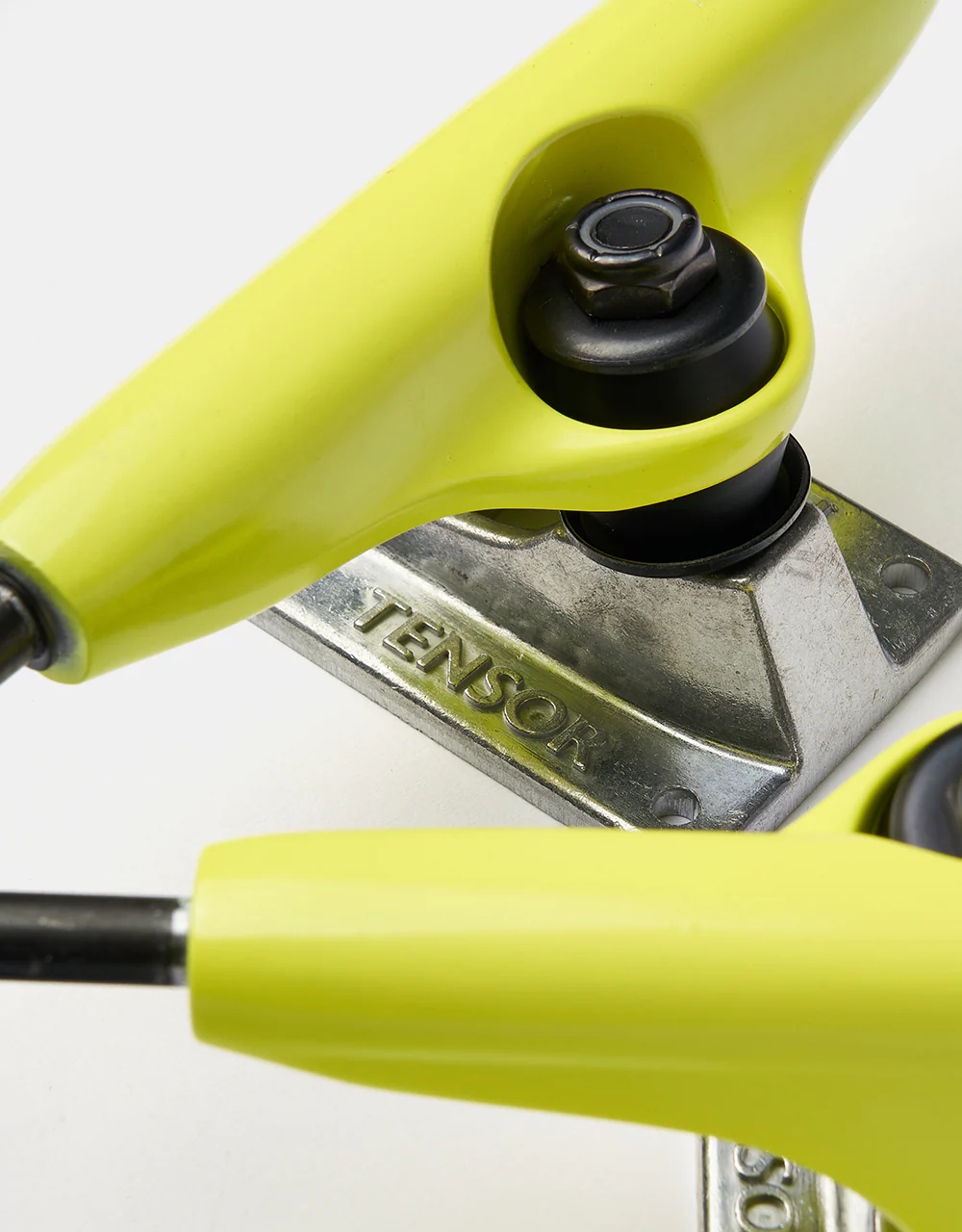 Tensor Alloys 5.5 Skateboard Trucks - Safety Yellow/Raw (Pair) - Image 4