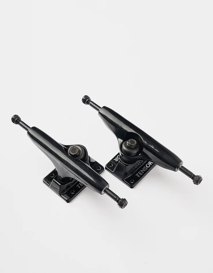 Tensor Alloys Skateboard Trucks - Black (Pair) - Image 4