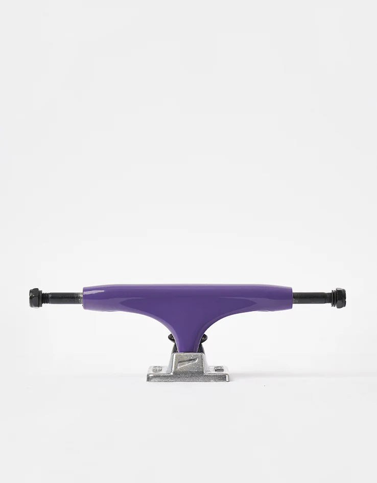 Tensor Alloys Skateboard Trucks - Purple/Raw (Pair)