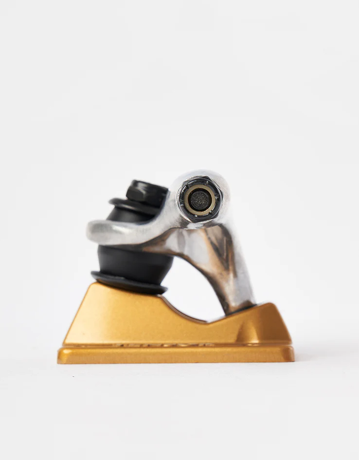 Tensor Alloys Skateboard Trucks - Raw/Gold (Pair) - Image 4