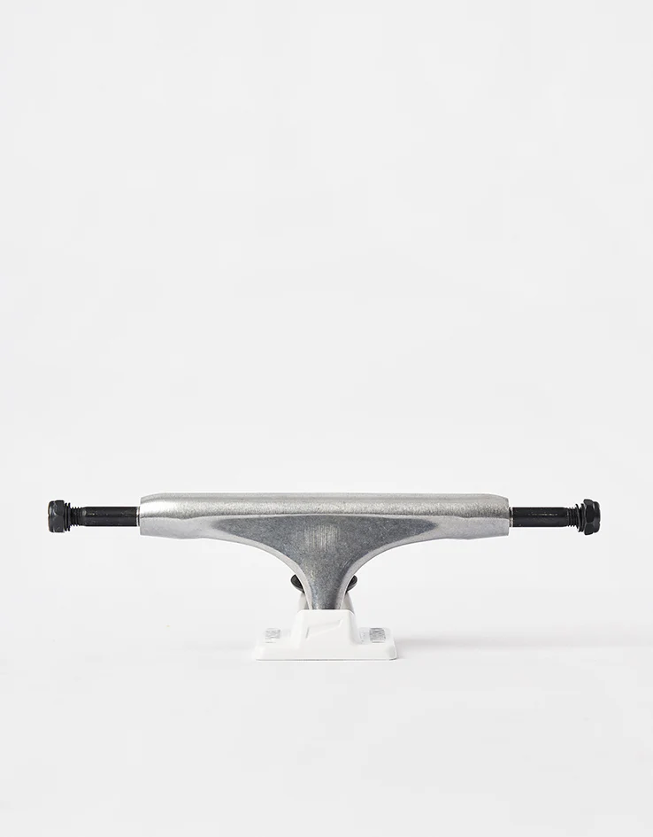 Tensor Alloys Skateboard Trucks - Raw/White (Pair)