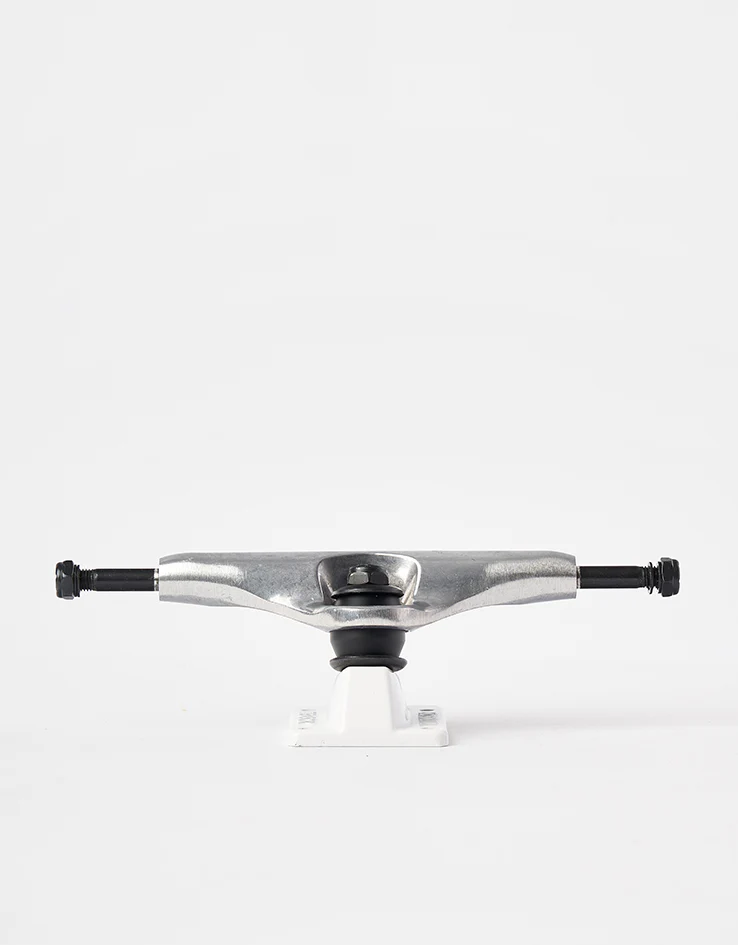 Tensor Alloys Skateboard Trucks - Raw/White (Pair) - Image 2