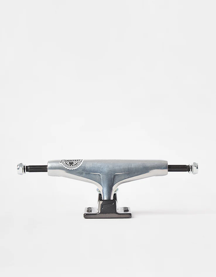 Tensor Glossy Mag Light Skateboard Trucks - White Gold/Gunmetal (Pair)