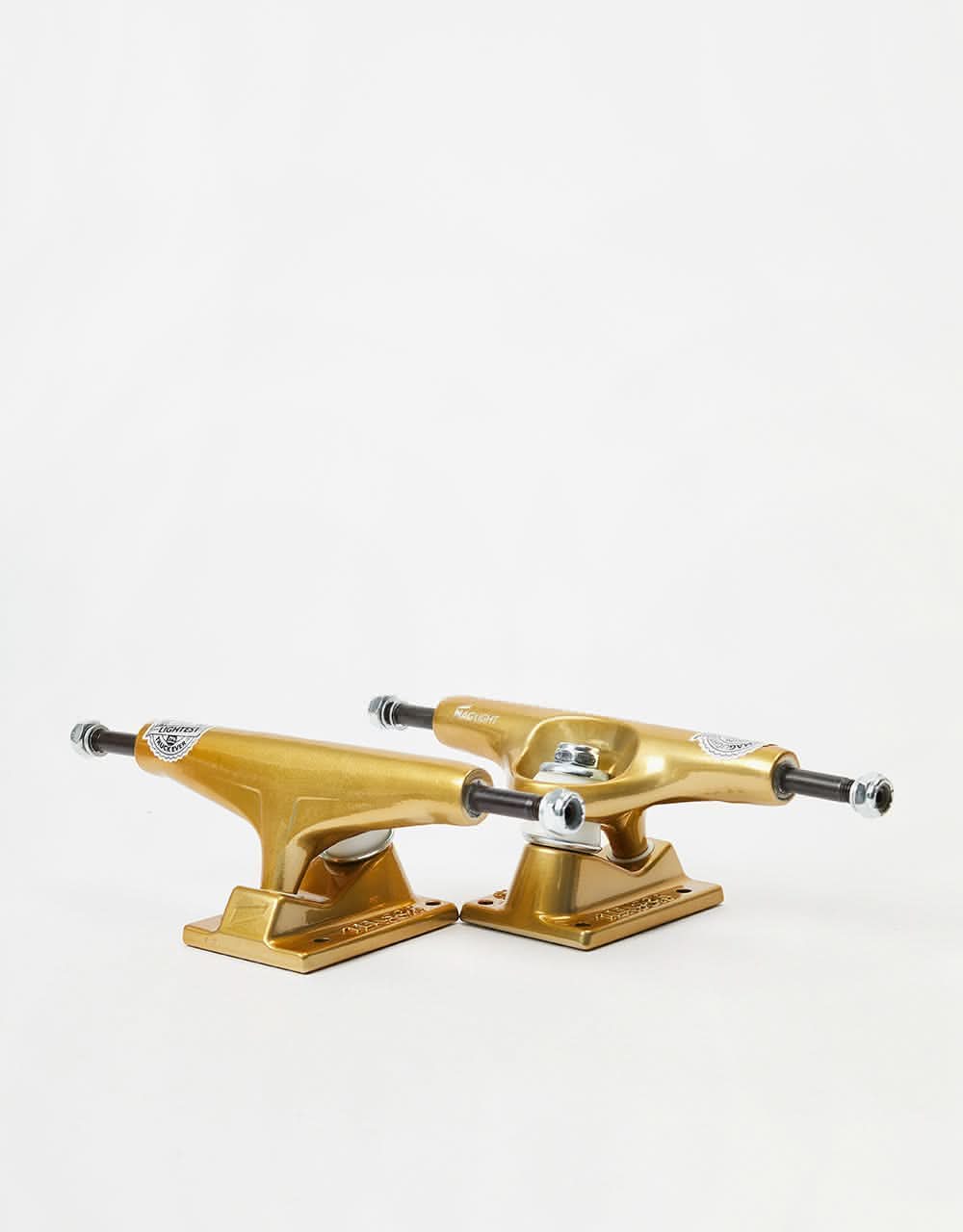 Tensor Mag Light Glossy 5.5 Skateboard Trucks - Gold - Image 2