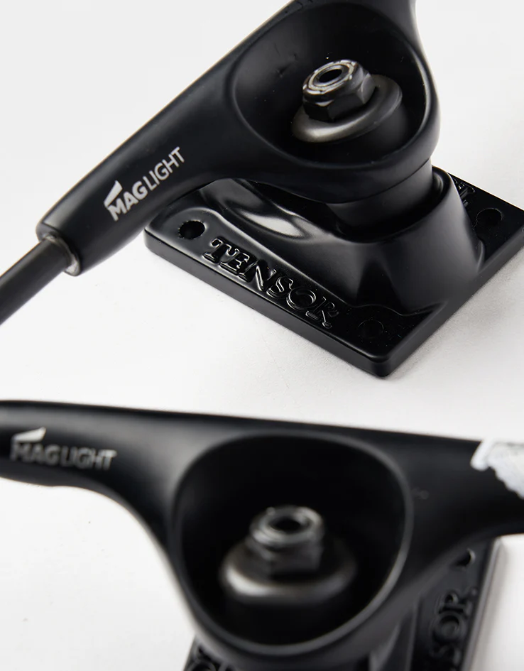 Tensor Mag Light Low Skateboard Trucks - Black (Pair) - Image 5