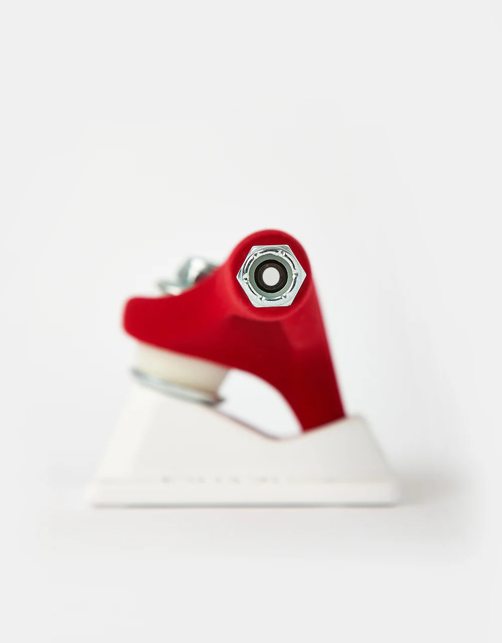 Tensor Velvet Mag Light 5.25 Skateboard Trucks - Red/White (Pair) - Image 4