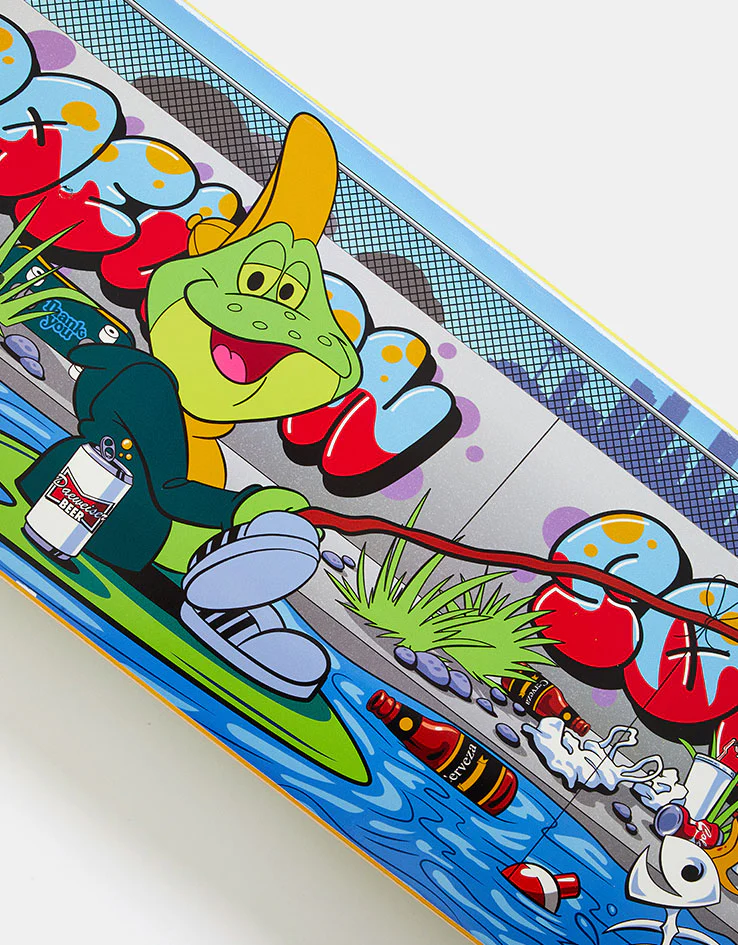 Thank You Daewon Down by the River TWIN Skateboard Deck - 8.4" - Image 3