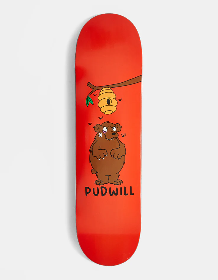 Thank You Pudwill Hungry Bear Skateboard Deck - 8.38"