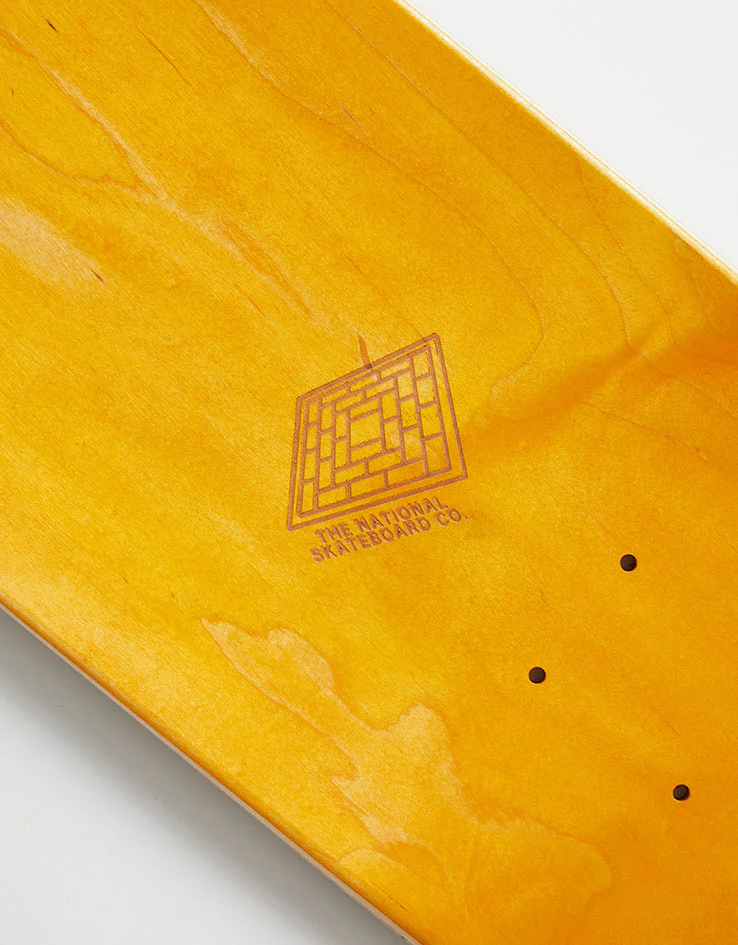 The National Skateboard Co. Gallop Logo MC Skateboard Deck - 8.125” - Image 5