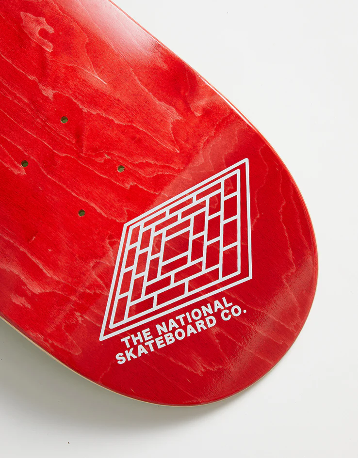The National Skateboard Co. Gallop Logo MC Skateboard Deck - 8.75” - Image 3