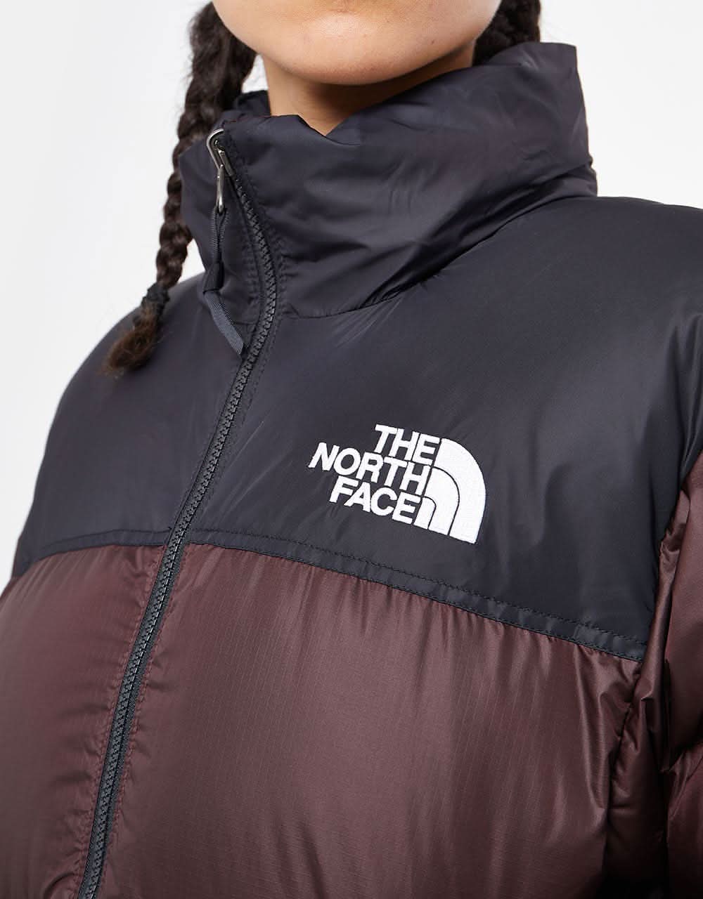 The North Face 1996 Retro Nuptse Jacket - Coal Brown/TNF Black - Image 11