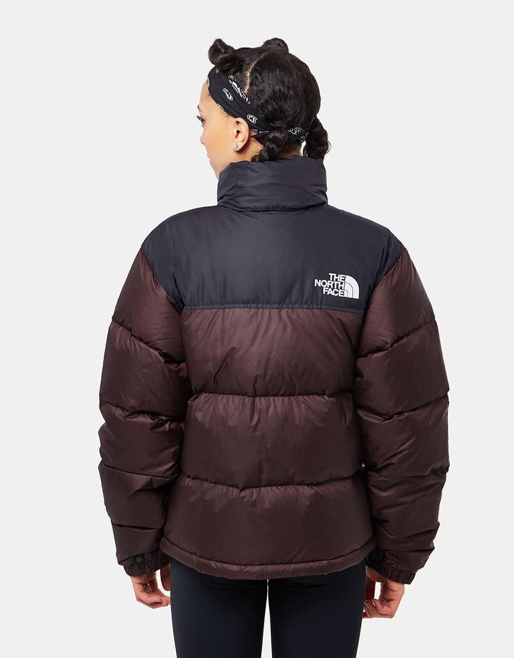 The North Face 1996 Retro Nuptse Jacket - Coal Brown/TNF Black - Image 13