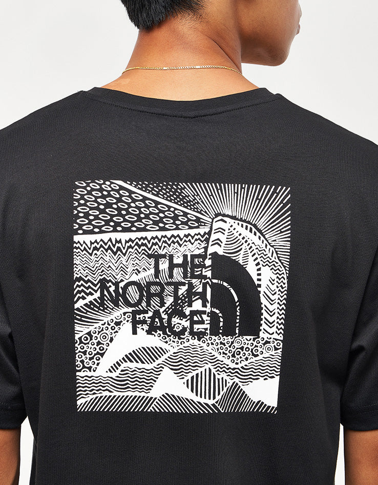 The North Face Box NSE Celebration T-Shirt - TNF Black - Image 3