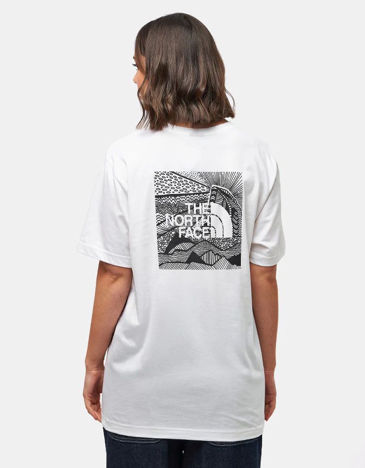 The North Face Box NSE Celebration T-Shirt - TNF White - Image 5