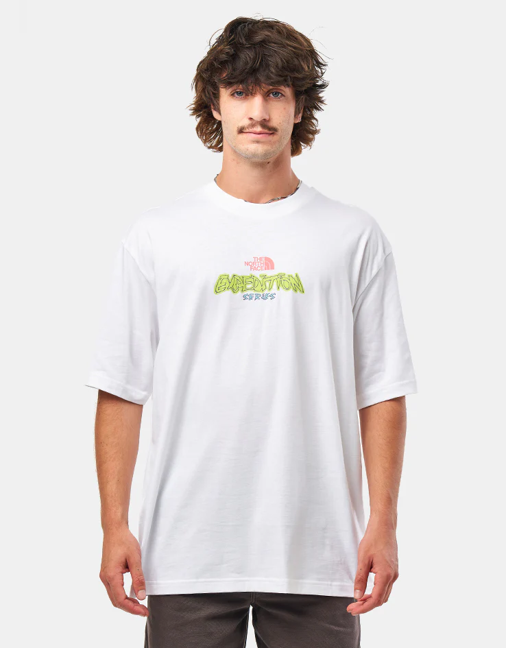 The North Face Expedition Celebration Oversized T-Shirt - TNF White - Image 2