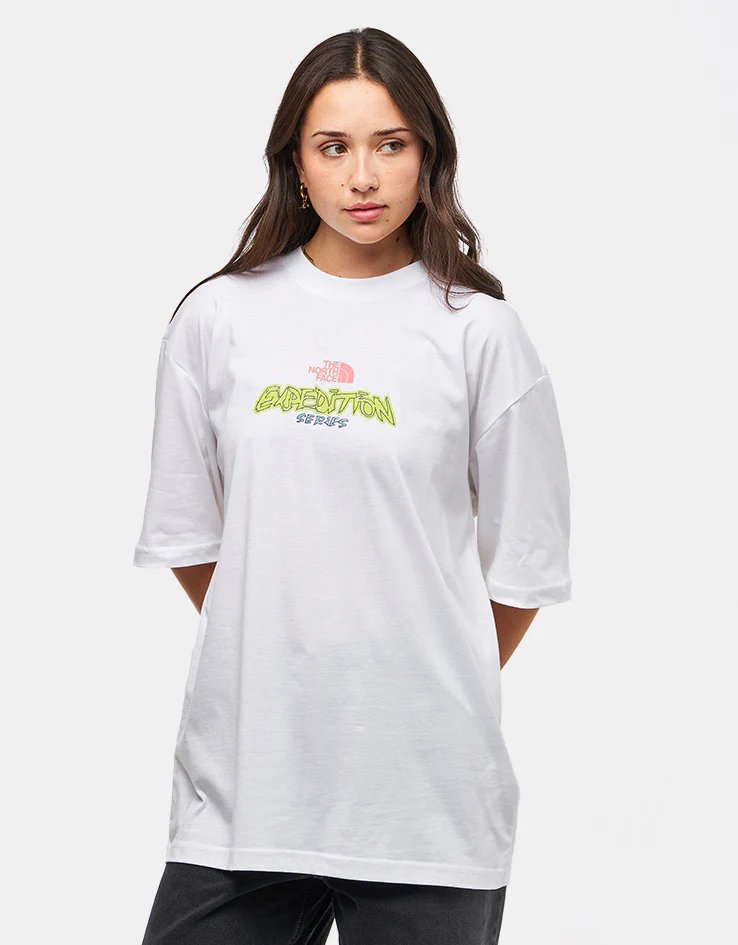 The North Face Expedition Celebration Oversized T-Shirt - TNF White - Image 6