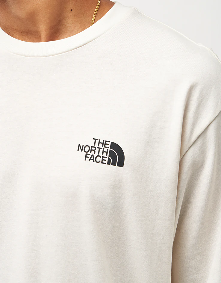 The North Face Explore Gear Relaxed T-Shirt - White Dune - Image 4