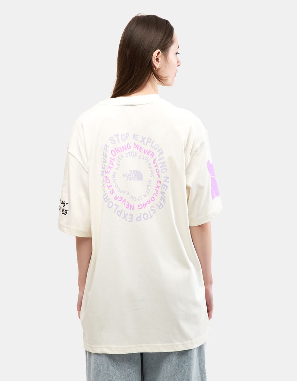 The North Face NSE Graphic T-Shirt - White Dune - Image 7