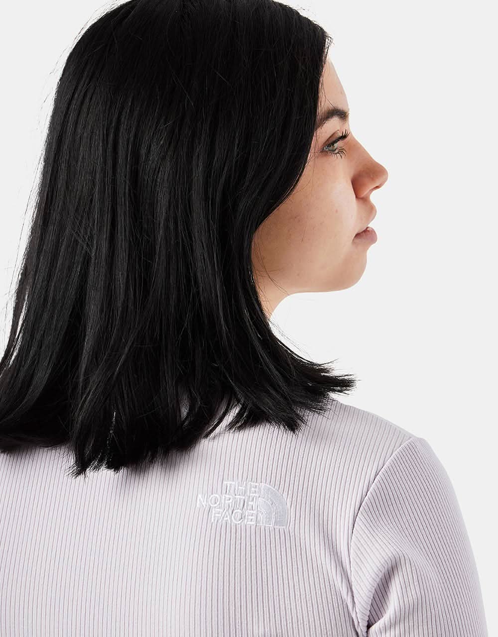 The North Face Womens Gartha Rib Top - Lavender Fog - Image 6