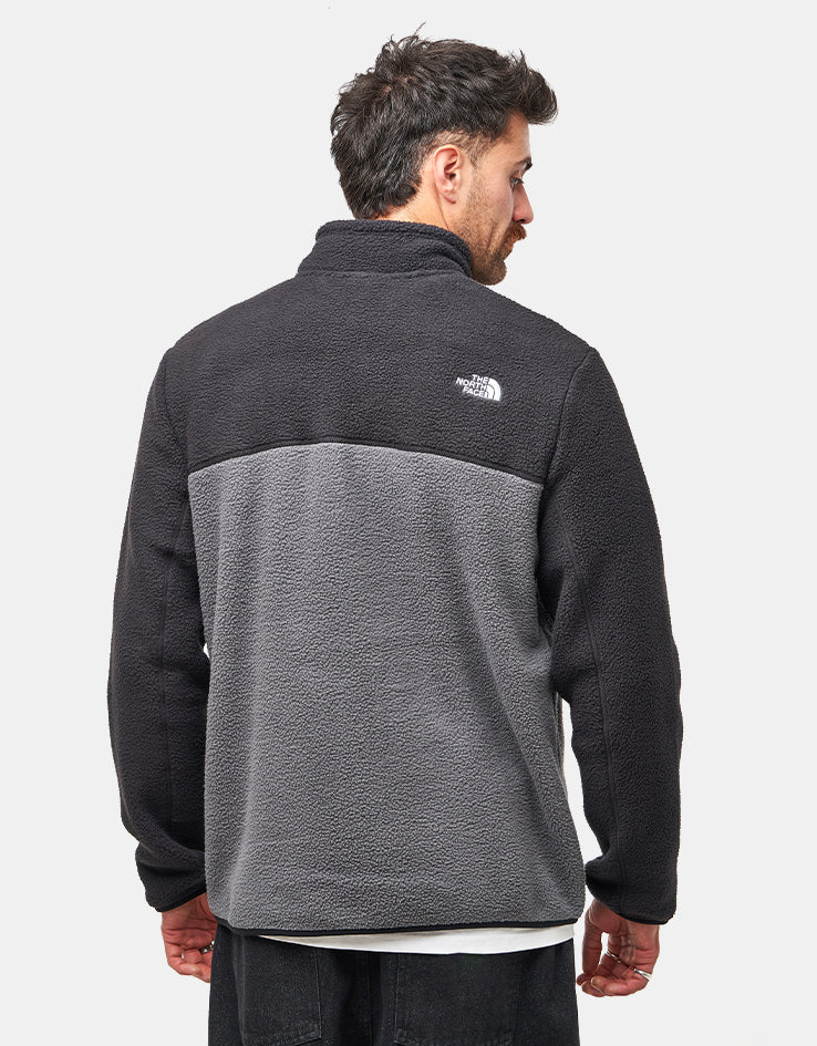 The North Face Yumiori Full Zip Fleece - Anthracite Grey/TNF Black - Image 2