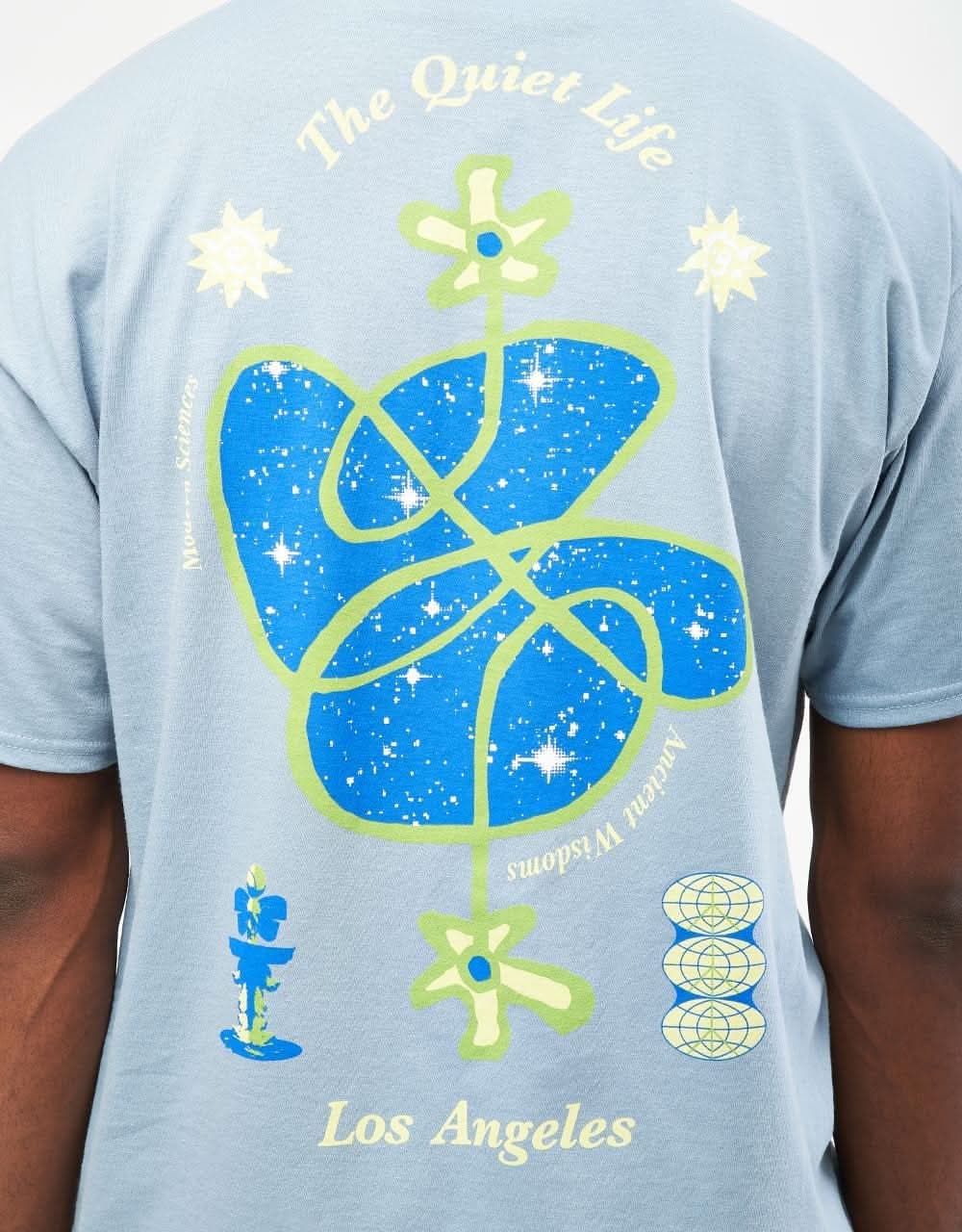 The Quiet Life Ancient Wisdoms T-Shirt - Slate - Image 4
