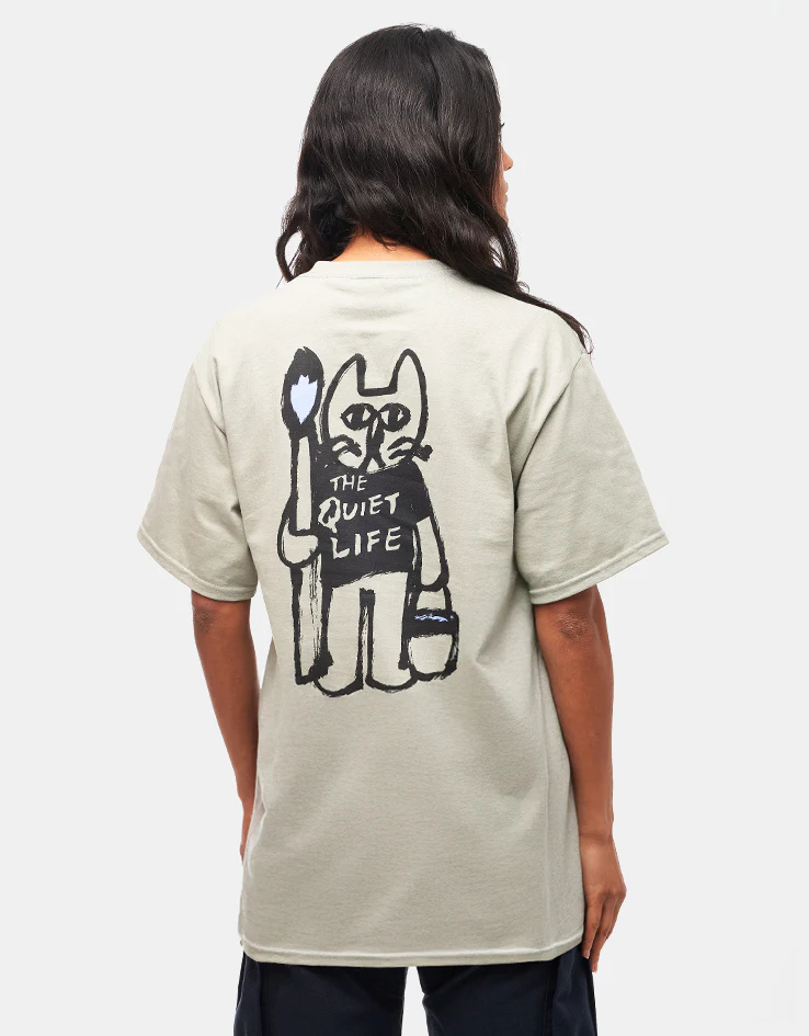 The Quiet Life Art & Design Studio T-Shirt - Green - Image 5