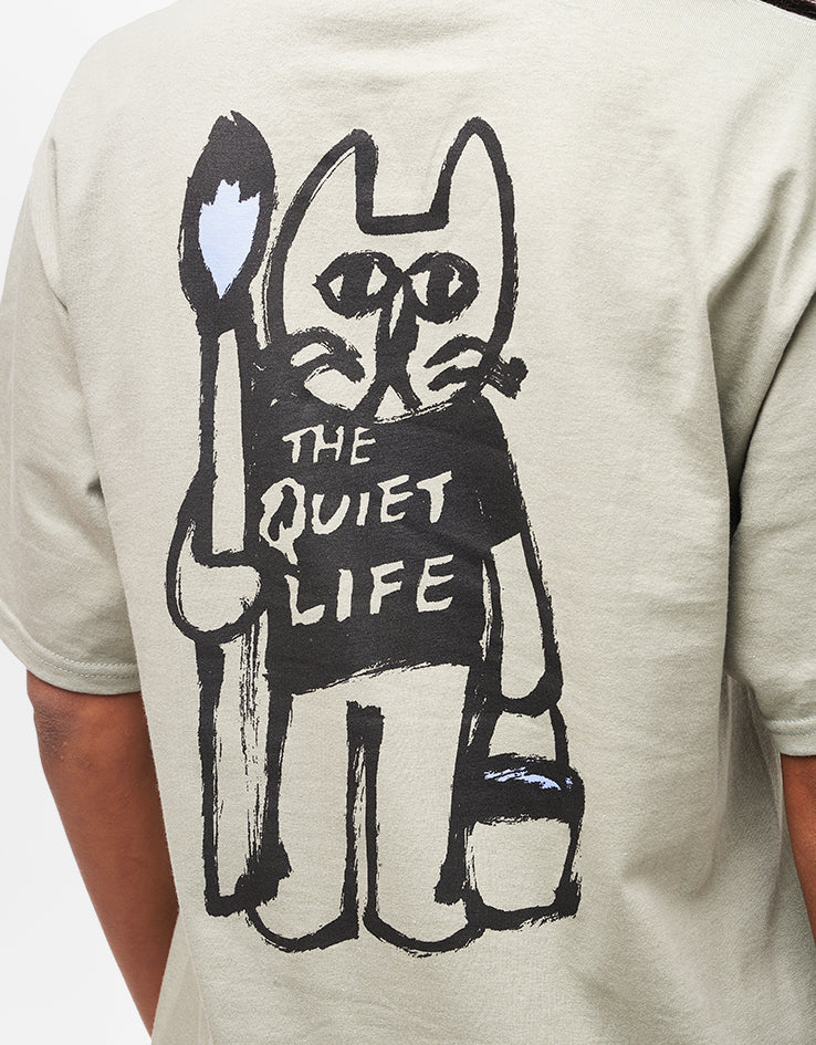 The Quiet Life Art & Design Studio T-Shirt - Green - Image 7