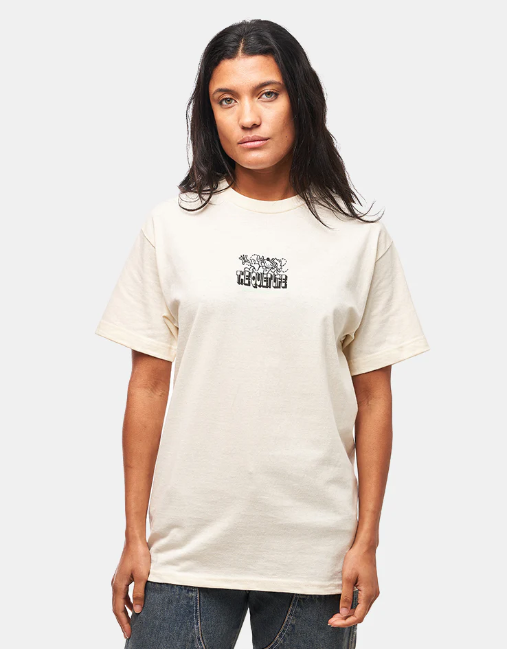 The Quiet Life As Slow As Possible T-Shirt - Cream - Image 6