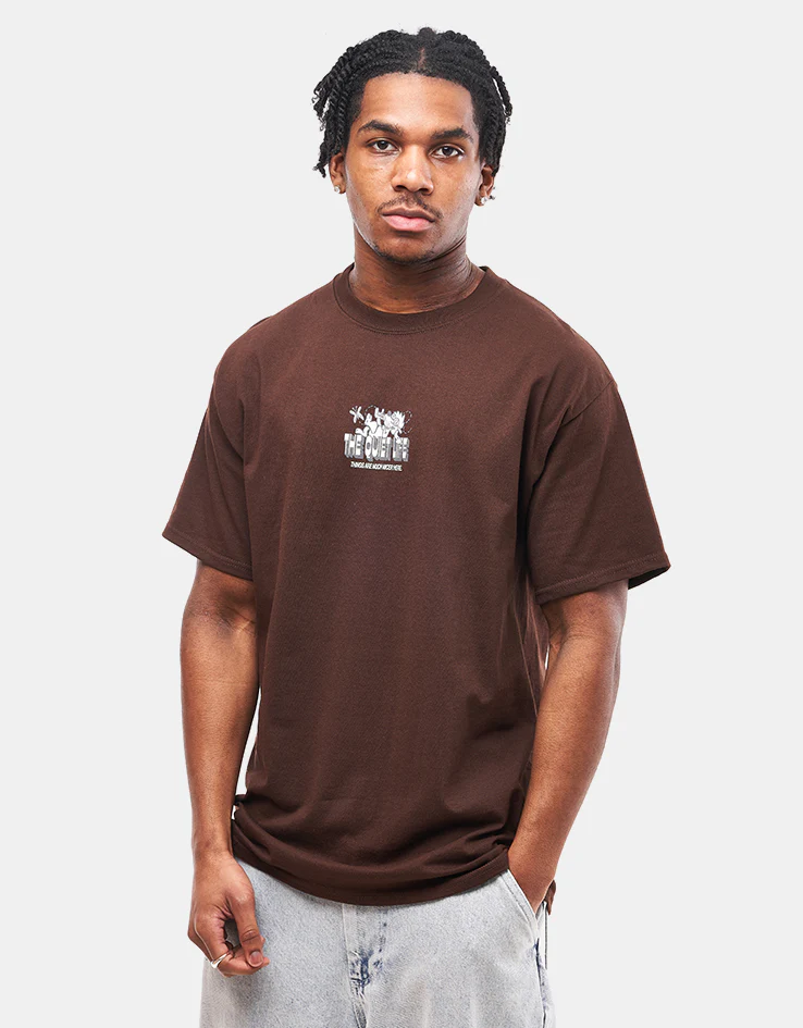 The Quiet Life As Slow As Possible T-Shirt - Dark Brown - Image 2