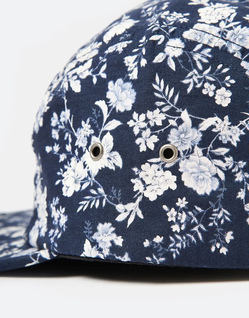 The Quiet Life Huntington  5 Panel Camper Cap - Navy - Image 3