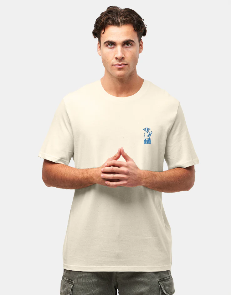 The Quiet Life La Vie Tranquille Bouquet T-Shirt - Cream - Image 2