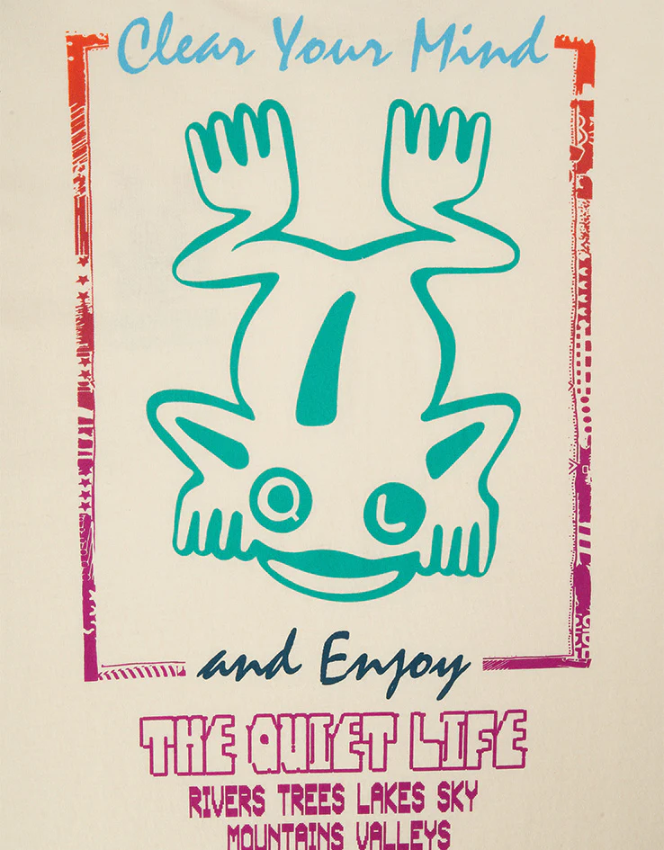The Quiet Life Outdoor Division T-Shirt - Cream - Image 3