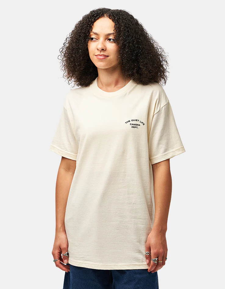 The Quiet Life Outdoor Division T-Shirt - Cream - Image 6
