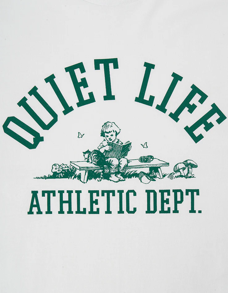 The Quiet Life Quiet Life Athletic Dept. T-Shirt - White - Image 3